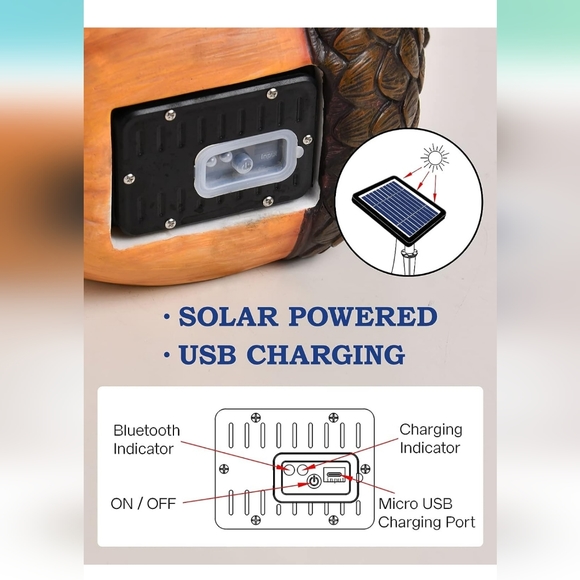 AXOSO Squirrel Bluetooth Speaker--Outdoor/Waterproof/Bluetooth - Picture 2 of 10